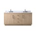 72" Double Sink Bathroom Vanity with Sink and Top, With Soft Closing Doors - HomeBeyond