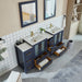 72" Double Sink Modern Bathroom Vanity Set with Ceramic Top & Two Free Mirrors – Large Storage Cabinet with 4 Cabinets VA3024-72 - HomeBeyond