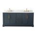 72" Double Sink Modern Bathroom Vanity Set with Countertop & Undermount Sinks – Large Storage Cabinet VA5072 - HomeBeyond