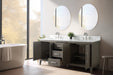 72" Double Sink Modern Freestanding Bathroom Vanity Set with Arabescato White Engineered Marble Top – Storage Cabinet with Soft-Closing Doors & Drawers VA9072 - HomeBeyond