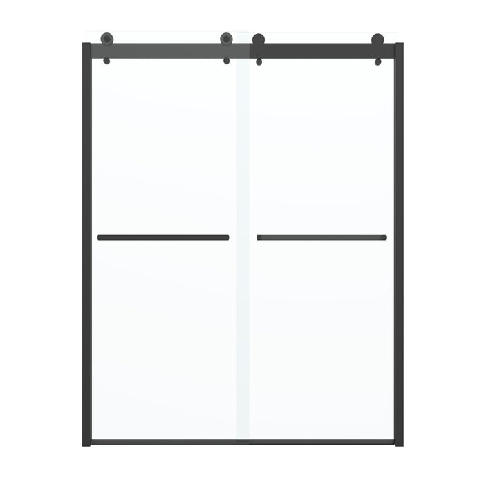 76 in. H x 60 in. W Framed Sliding Shower Door - HomeBeyond