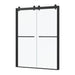76 in. H x 60 in. W Framed Sliding Shower Door - HomeBeyond