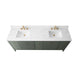 84" Freestanding Bathroom Vanity with Sink and Engineered Marble Top - HomeBeyond