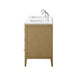 84" Freestanding Bathroom Vanity with Sink and Engineered Marble Top - HomeBeyond
