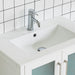 96" Double Sink Modern Bathroom Vanity Set with White Ceramic Top & Free Mirrors – Large Storage Cabinet with 13 Drawers VA3030-96 - HomeBeyond