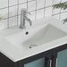 96" Double Sink Modern Bathroom Vanity Set with White Ceramic Top & Free Mirrors – Large Storage Cabinet with 13 Drawers VA3030-96 - HomeBeyond
