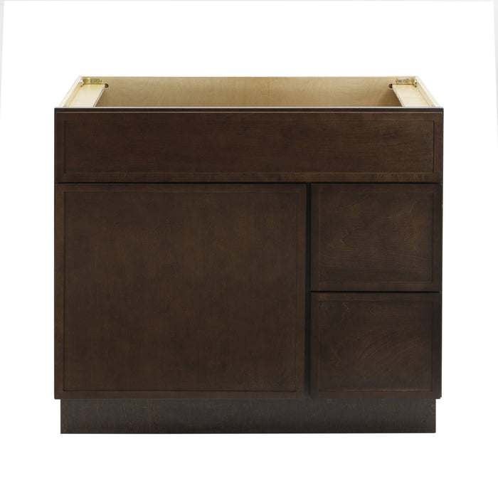 36" Birch Plywood Freestanding Single Base Storage Cabinet