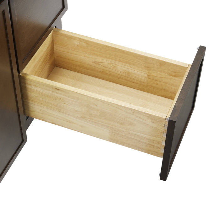 36" Birch Plywood Freestanding Single Base Storage Cabinet