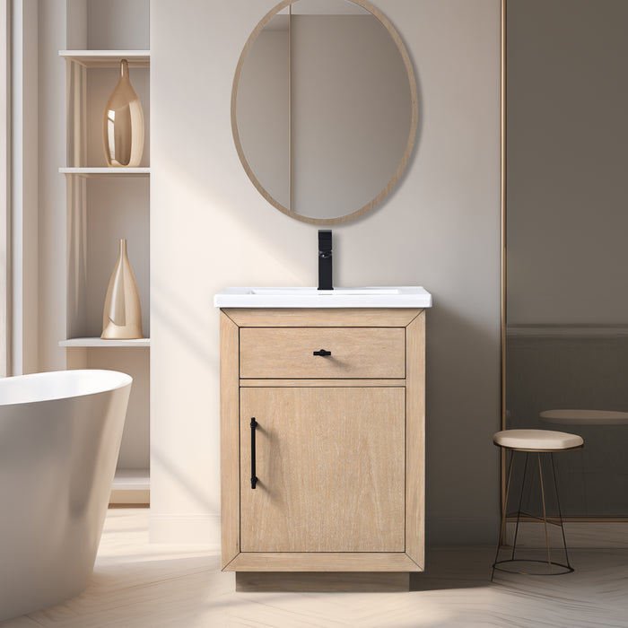 24" Bathroom Vanity with Sink and Top