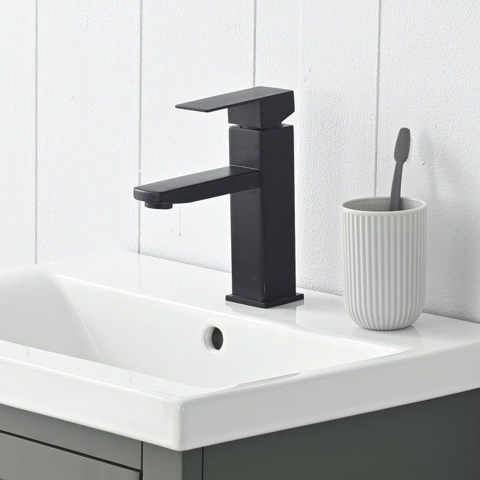 Vannes 20" Single Sink Bathroom Vanity in Silver Grey / White / Vintage Green / Vintage Spruce Blue