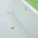 59" or 66.9" Freestanding White Acrylic Bathtub - HomeBeyond