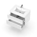 Annecy 24" Single Sink Wall-Mounted Bathroom Vanity Set - HomeBeyond