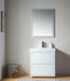 Annecy 30" Single Sink Floor-Standing Wall Mounted Bathroom Vanity Set - HomeBeyond