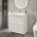 Annecy 30" Single Sink Floor-Standing Wall Mounted Bathroom Vanity Set - HomeBeyond