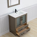 Brescia 30" Single Sink Bathroom Vanity Set and Mirror - HomeBeyond