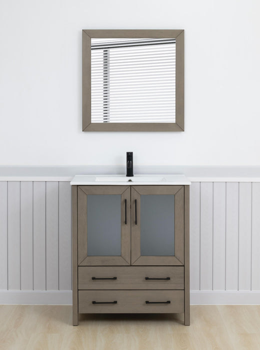 Brescia 30" Single Sink Bathroom Vanity Set and Mirror - HomeBeyond