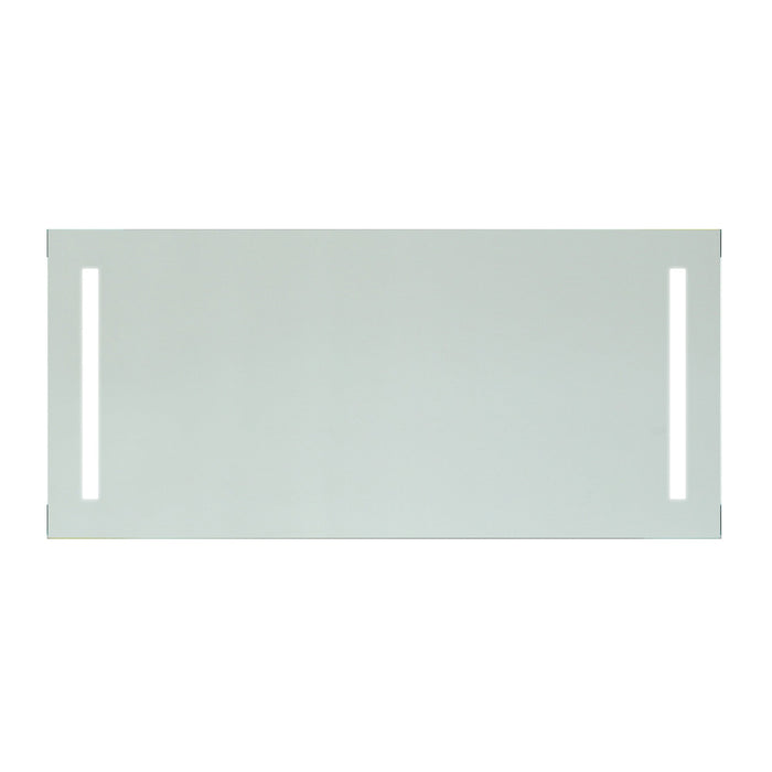Large LED Lighted Bathroom Vanity Wall Mirror with Rock Switch - HomeBeyond