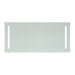 Large LED Lighted Bathroom Vanity Wall Mirror with Rock Switch - HomeBeyond