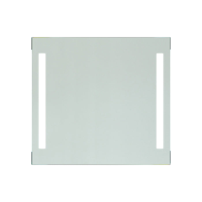 Large LED Lighted Bathroom Vanity Wall Mirror with Rock Switch - HomeBeyond