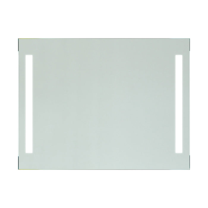 Large LED Lighted Bathroom Vanity Wall Mirror with Rock Switch - HomeBeyond