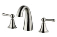 Modern 8" Widespread 3 Hole Two Handle Bathroom Sink Faucet Deck Mount VA11585 - HomeBeyond