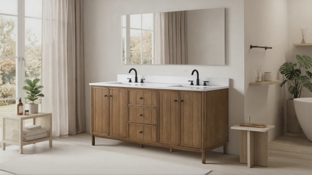 VA12 series bathroom vanity video