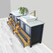 Ravenna 96" Double Sink Bathroom Vanity Combo Set - HomeBeyond