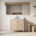 Vanity Art 36" Single Sink Freestanding Bathroom Vanity with Engineered Stone Top - HomeBeyond