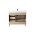 Vanity Art 36" Single Sink Freestanding Bathroom Vanity with Engineered Stone Top - HomeBeyond