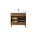 Vanity Art 36" Single Sink Freestanding Bathroom Vanity with Engineered Stone Top - HomeBeyond