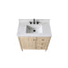 Vanity Art 36" Single Sink Freestanding Bathroom Vanity with Engineered Stone Top - HomeBeyond