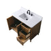 Vanity Art 42" Single Sink Freestanding Bathroom Vanity with Engineered Stone Top - HomeBeyond