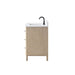Vanity Art 42" Single Sink Freestanding Bathroom Vanity with Engineered Stone Top - HomeBeyond