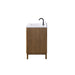 Vanity Art 60" Single Sink Freestanding Bathroom Vanity with Engineered Stone Top - HomeBeyond