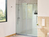 Vanity Art 60 x 76 Inches Frameless Single Sliding Glass Barn Shower Door Chrome - VASSD6076CH - HomeBeyond