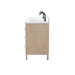 Vanity Art 84" Double Sink Freestanding Bathroom Vanity with Engineered Stone Top - HomeBeyond
