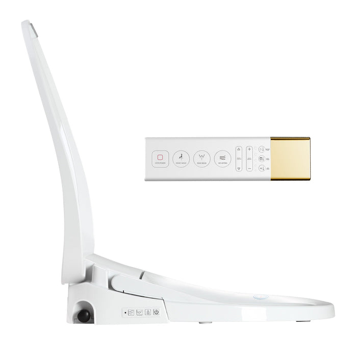 Vanity Art Smart Heated Bidet Toilet Seat with Remote Control - HomeBeyond