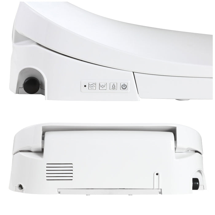 Vanity Art Smart Heated Bidet Toilet Seat with Remote Control - HomeBeyond