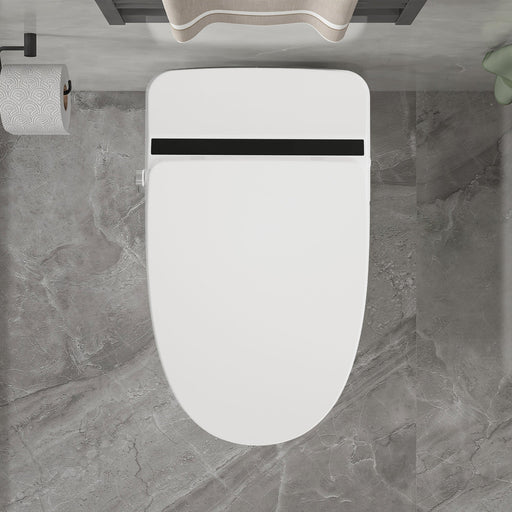 Vanity Art Smart Toilet with Elongated Slow Down Heated Seat - HomeBeyond