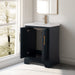 Vannes 24" Single Sink Bathroom Vanity in Silver Grey / White / Vintage Green / Vintage Spruce Blue - HomeBeyond