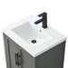 Vannes 24" Single Sink Bathroom Vanity in Silver Grey / White / Vintage Green / Vintage Spruce Blue - HomeBeyond