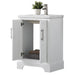 Vannes 24" Single Sink Bathroom Vanity in Silver Grey / White / Vintage Green / Vintage Spruce Blue - HomeBeyond