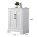 Vannes 24" Single Sink Bathroom Vanity in Silver Grey / White / Vintage Green / Vintage Spruce Blue - HomeBeyond