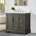 Vannes 36" Single Sink Bathroom Vanity in Silver Grey / White / Vintage Green / Vintage Spruce Blue - HomeBeyond