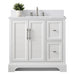 Vannes 36" Single Sink Bathroom Vanity in Silver Grey / White / Vintage Green / Vintage Spruce Blue - HomeBeyond