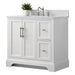 Vannes 36" Single Sink Bathroom Vanity in Silver Grey / White / Vintage Green / Vintage Spruce Blue - HomeBeyond