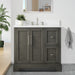 Vannes 36" Single Sink Bathroom Vanity in Silver Grey / White / Vintage Green / Vintage Spruce Blue - HomeBeyond