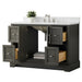 Vannes 48" Single Sink Bathroom Vanity in Silver Grey / White / Vintage Green / Vintage Spruce Blue - HomeBeyond