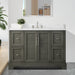 Vannes 48" Single Sink Bathroom Vanity in Silver Grey / White / Vintage Green / Vintage Spruce Blue - HomeBeyond