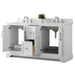 Vannes 60" Double Sink Bathroom Vanity in Silver Grey / White / Vintage Green / Vintage Spruce Blue - HomeBeyond